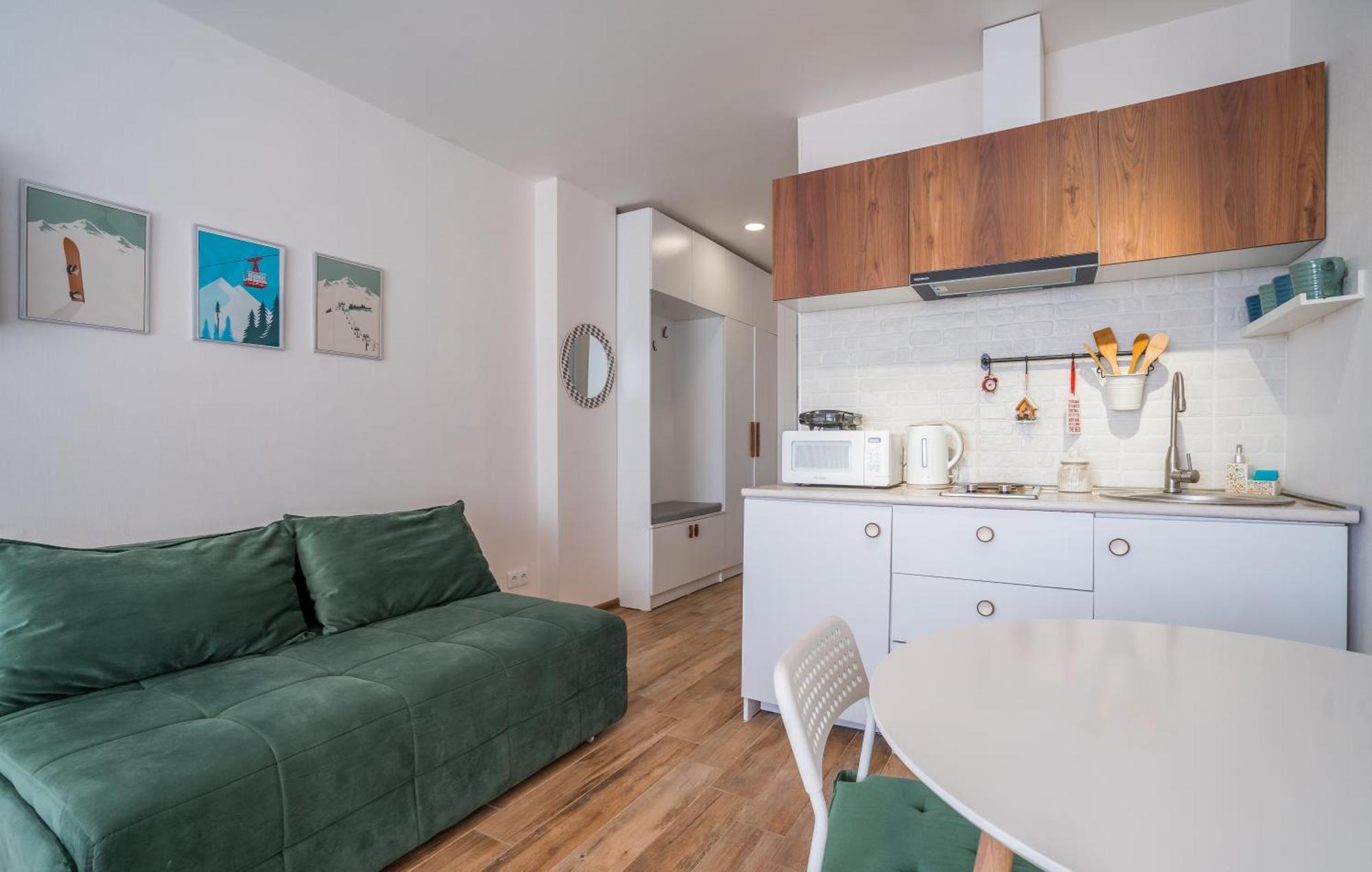 Winter Is Here Apartment In New Гудаури Екстериор снимка